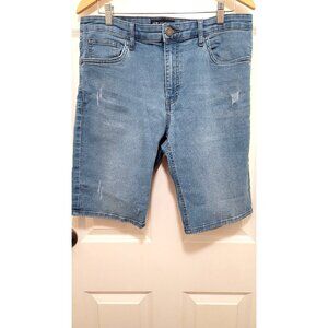 Vintage LCW Blue Denim Jean Shorts Mens 34" Waist